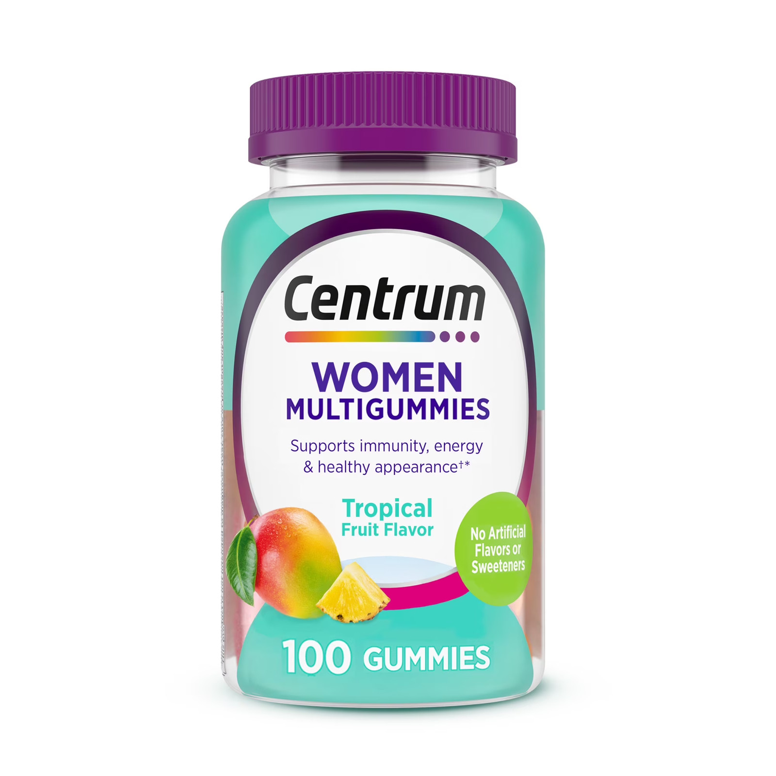 Centrum Women’s Multivitamin Gummies, Immune, Energy, Healthy Appearance Support