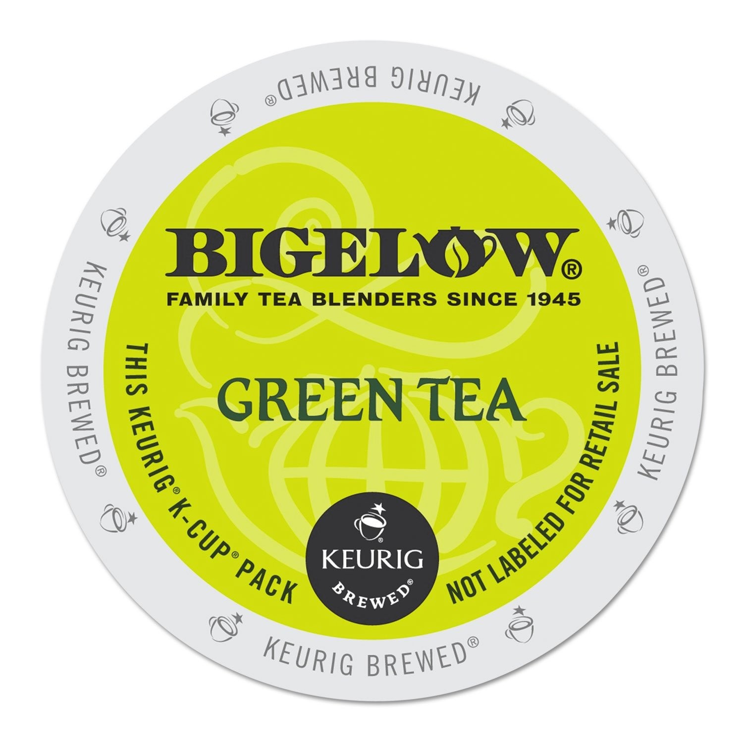 Green Tea K-Cup Pods 24 Count Bigelow for Keurig Machines – Single Serve Tea