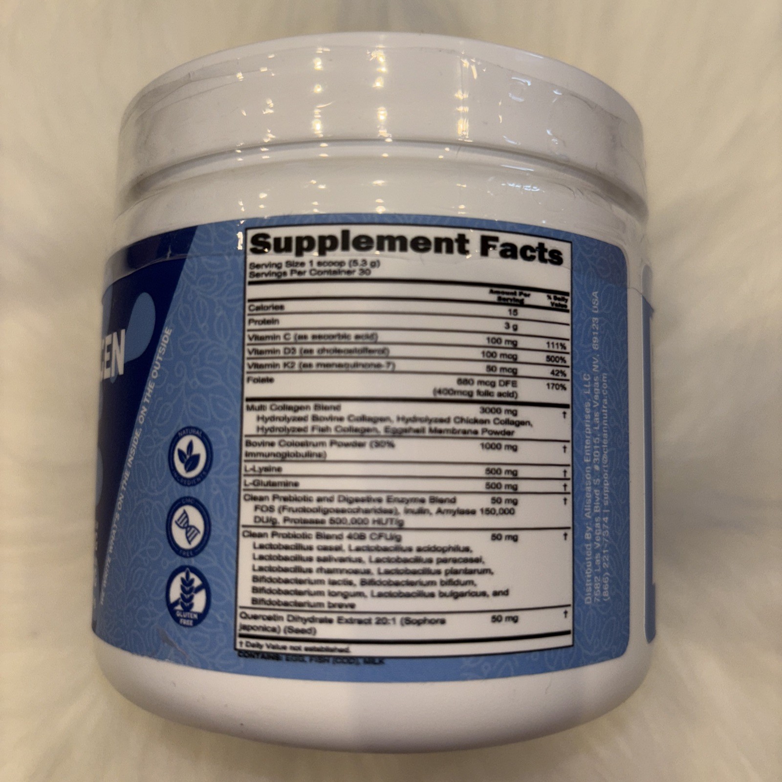Instant Bovine Colostrum+ Collagen Unflavored 5.6oz BB 12/26 TIKTOK VIRAL