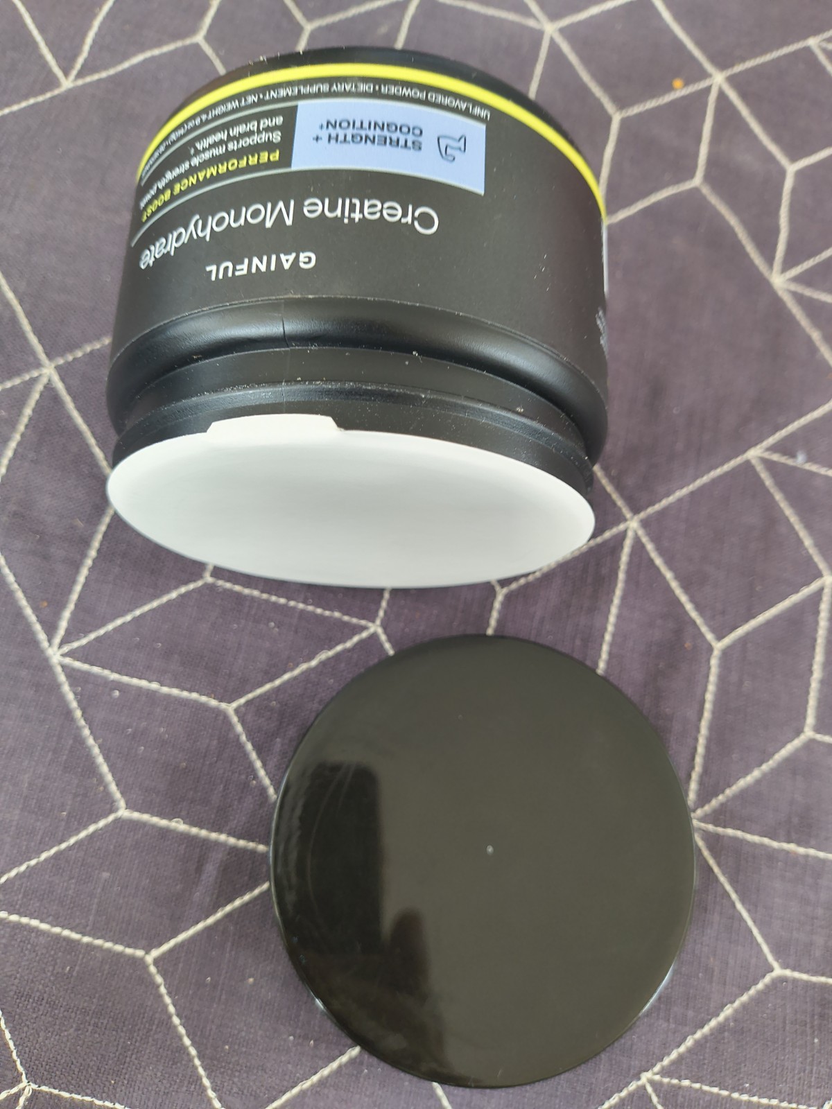 Gainful Creatine Monohydrate Powder 4.9 oz Unflavored Bb 8/28/26