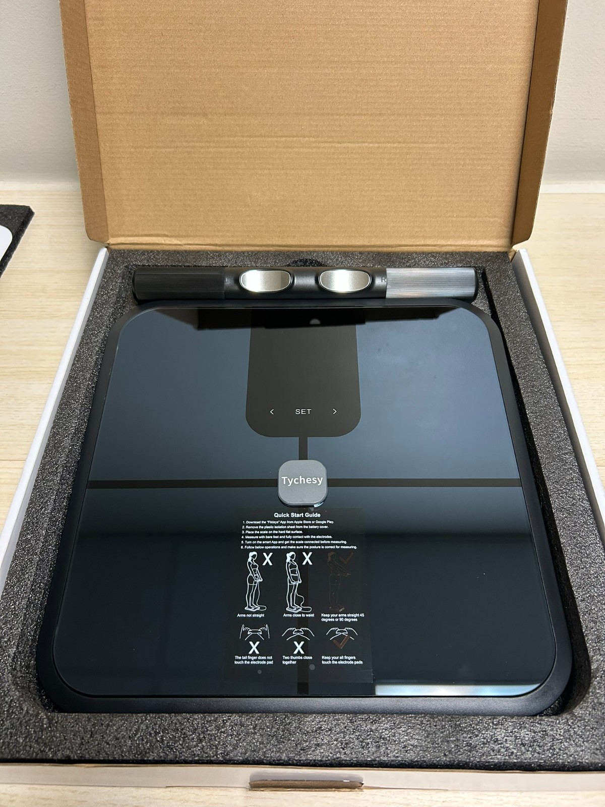 Tychesy Body Health Pod Scale, 8-Electrode Smart Scale