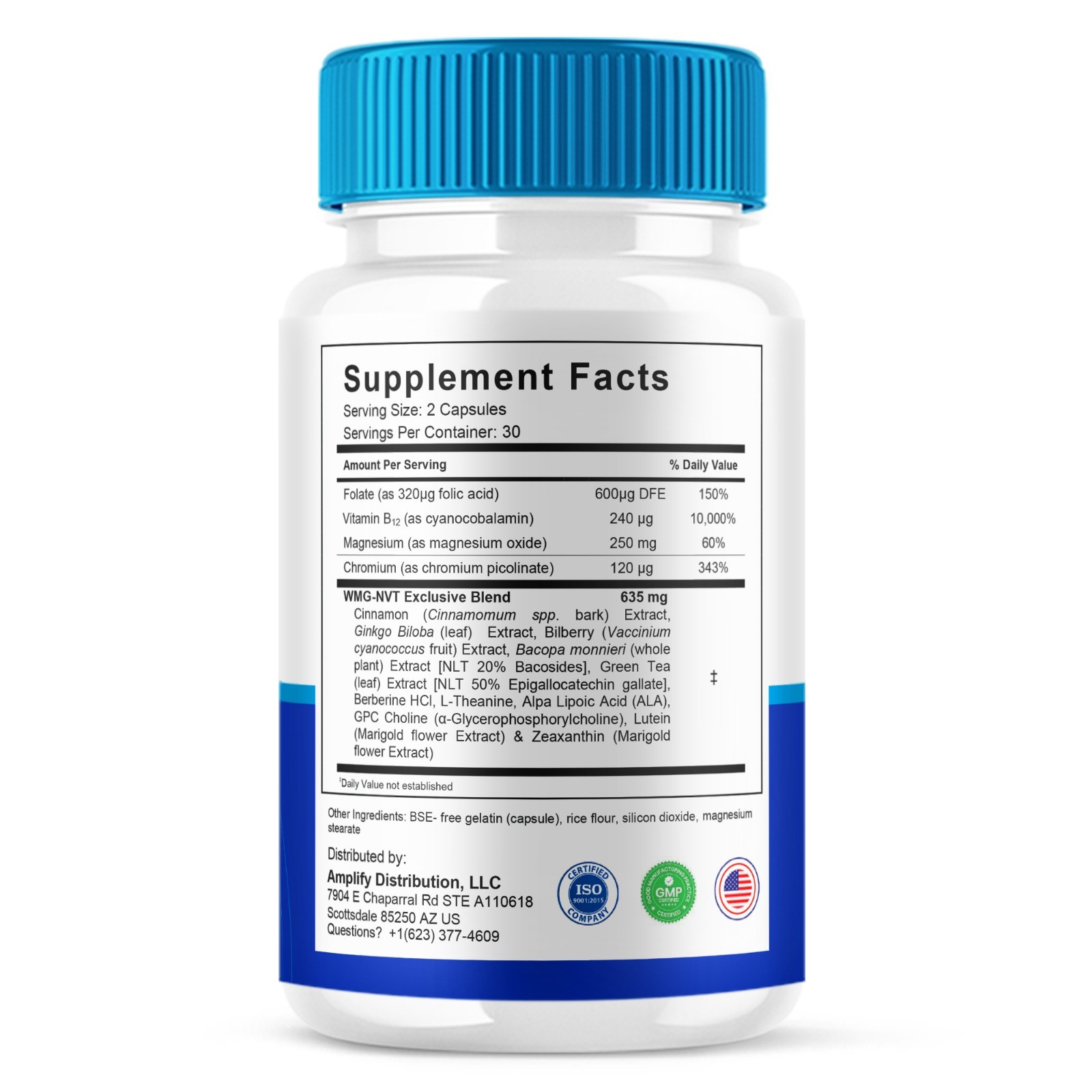 Cognaro Mind Advanced Brain Support, CognaroMind Pills (60 Capsules)