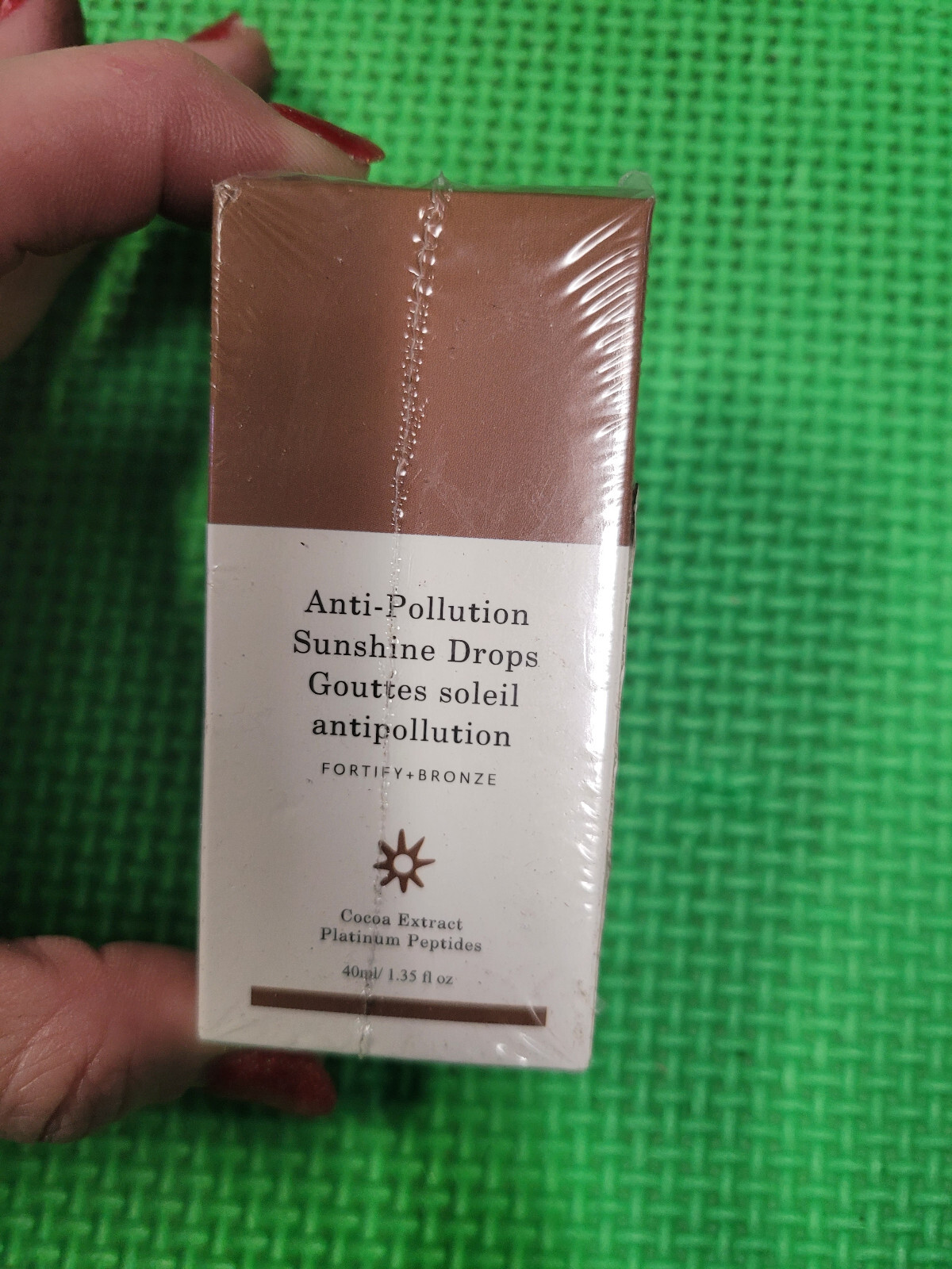 **2 PACK**Anti-Pollution Bronzing Sunshine Drops Self Tanning Serum exp-5/2026