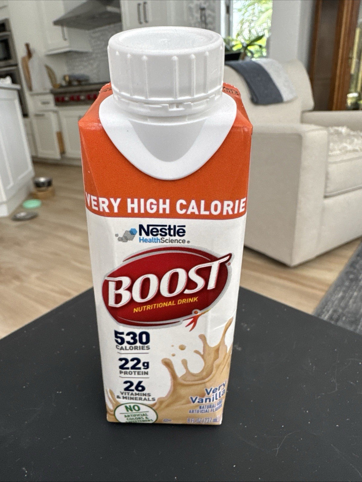 Boost Very High Calorie Vanilla Nutritional Drink – 22G Protein, 24 pack