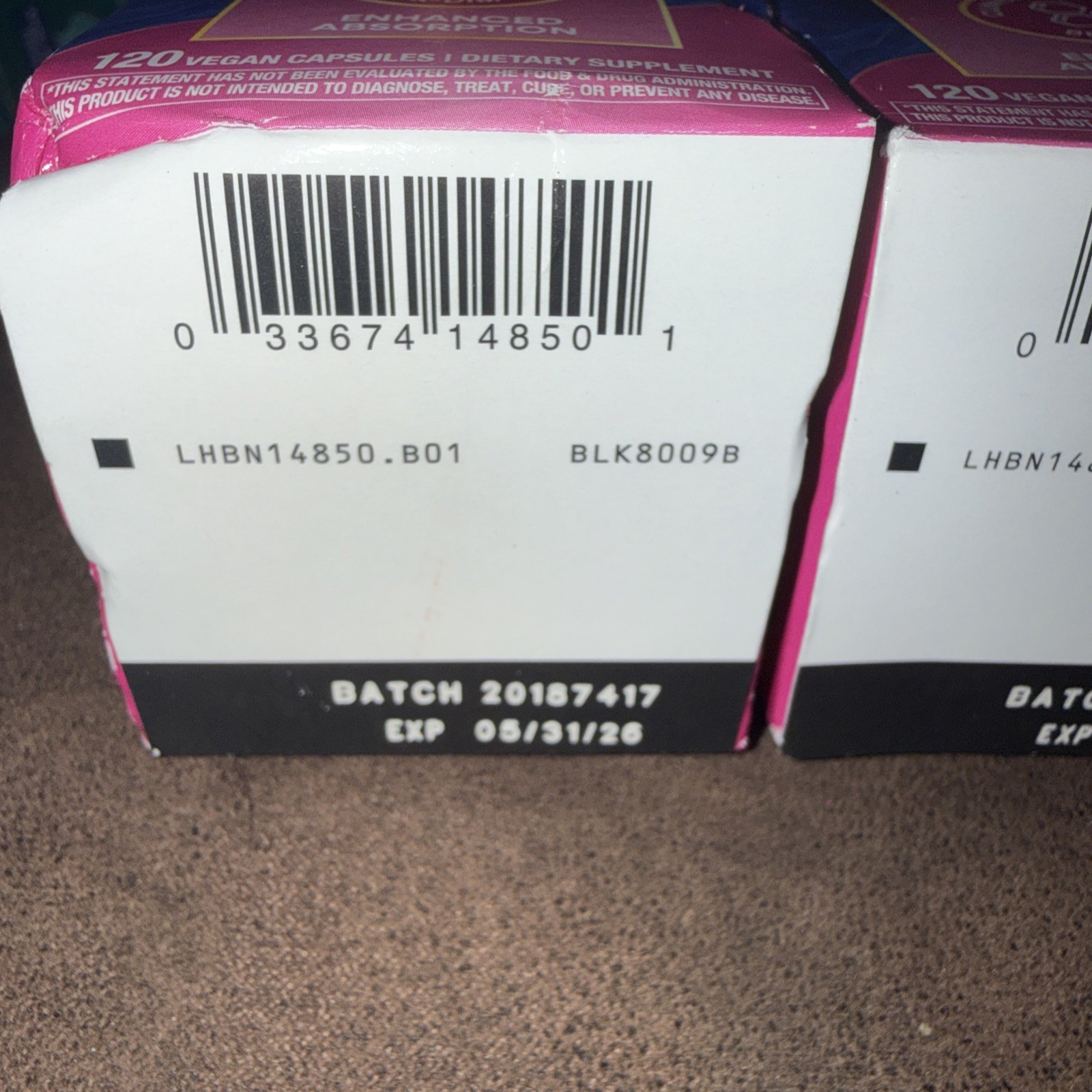 NEW Nature’s Way DIM-Plus Estrogen Metabolism 60 Ct. Ea. Lot Of 3 Exp. 5/31/2026