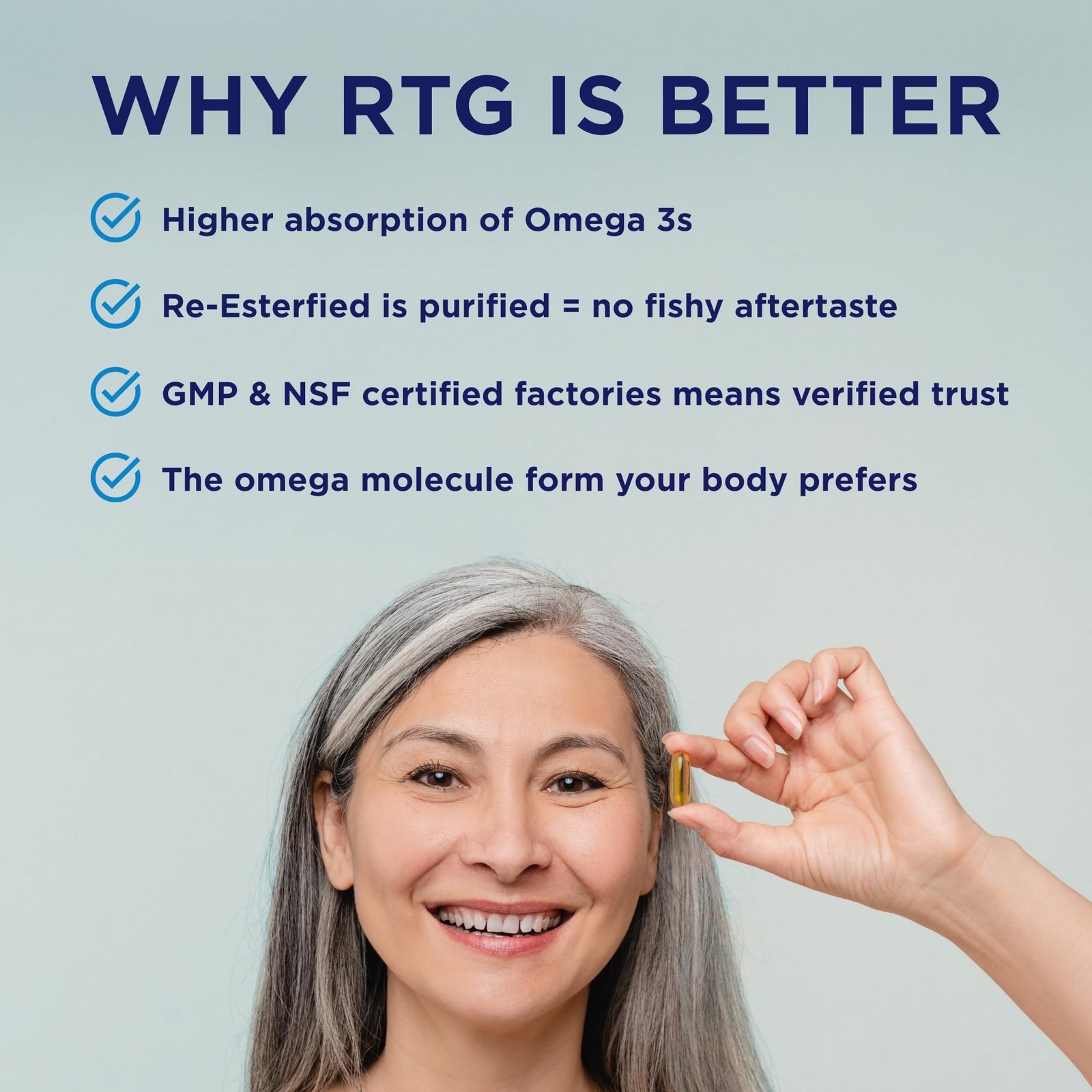 PRN DE Omega Benefits (Original Formula – 4 Per Day Serving) – Support for Ey…