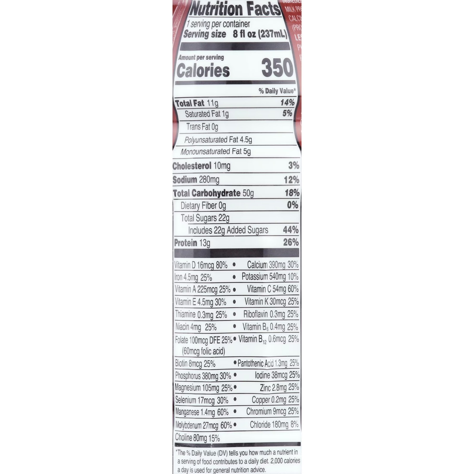 Equate Chocolate Nutritional Shake Plus, 8 FL OZ, 6 Count 4.6 stars out of 6381
