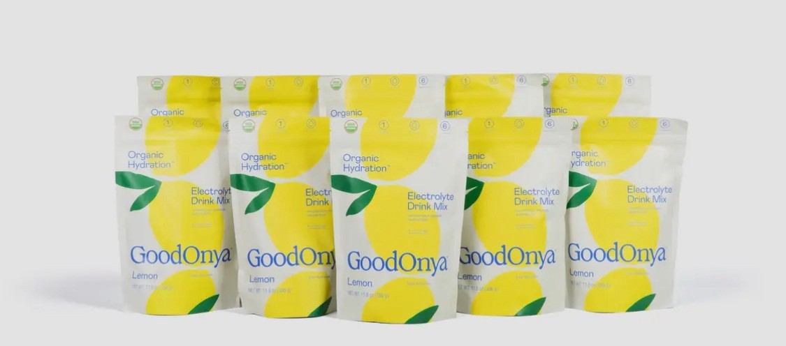 GOODONYA Organic Hydration Electrolyte Drink Mix Certified Organic Hydration …