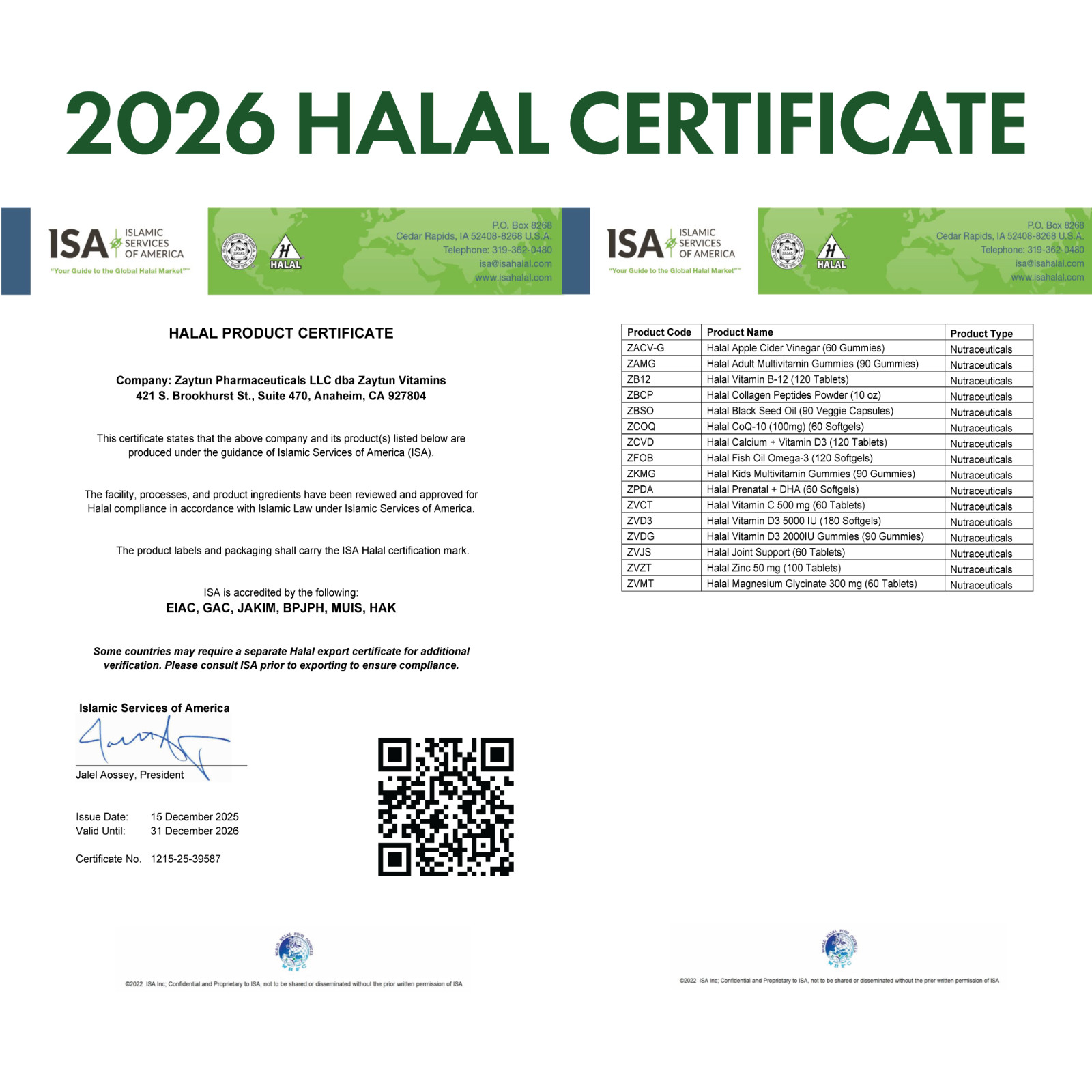 Zaytun Vitamins Halal CoQ 10 Supports Healthy Blood Pressure Levels 60 Softgels