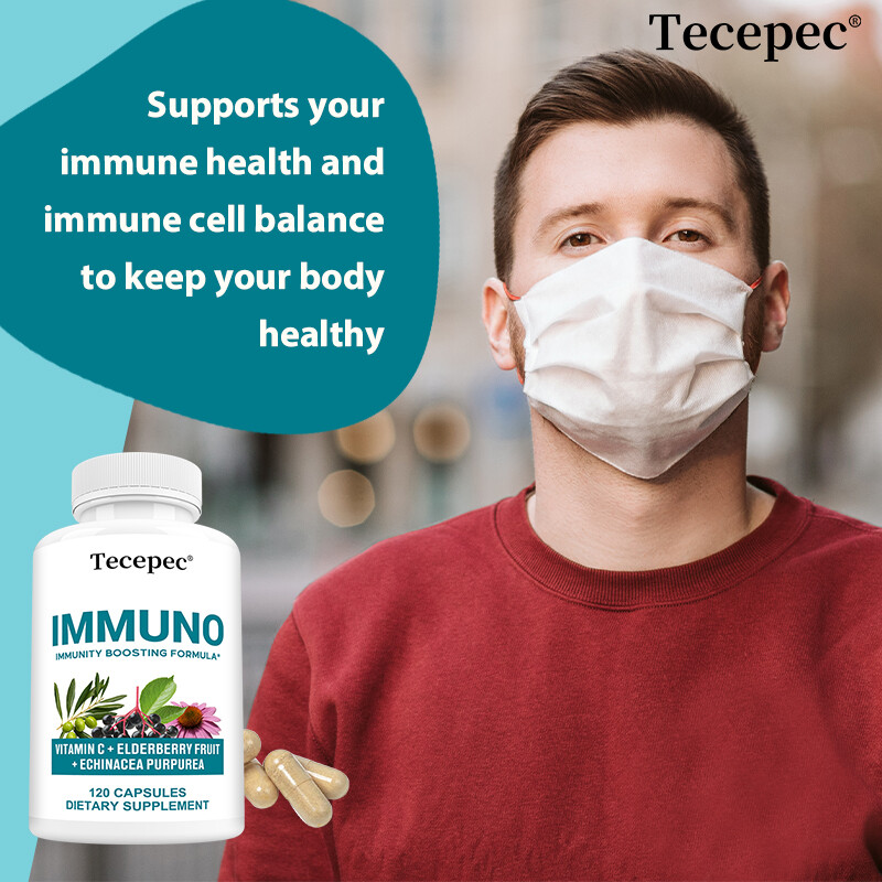 Natural Immune Boosting Formula Balance System Antioxidant Healthy Function