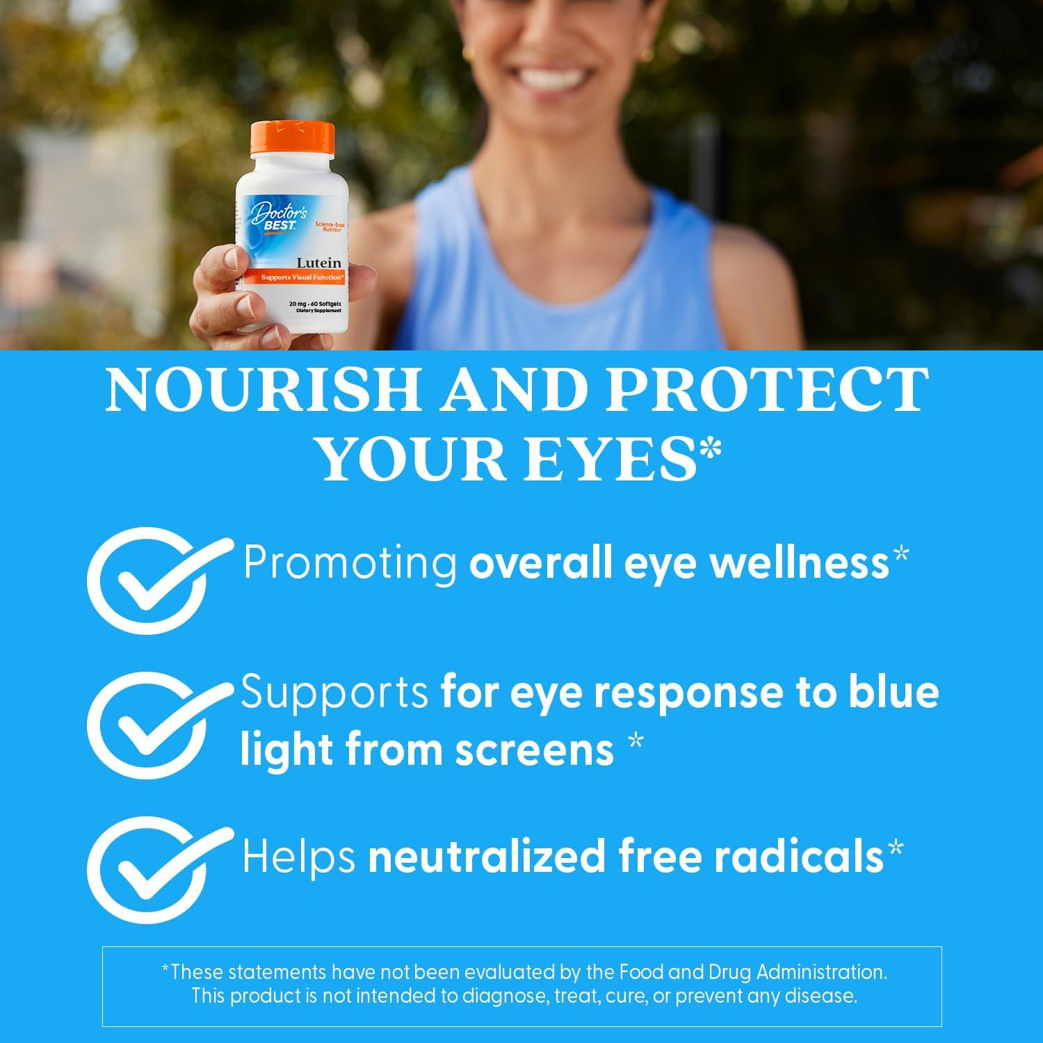 Lutein Supplement 20Mg with Zeaxanthin 1Mg – Lutein for Eyes, Eye Health Vitamin