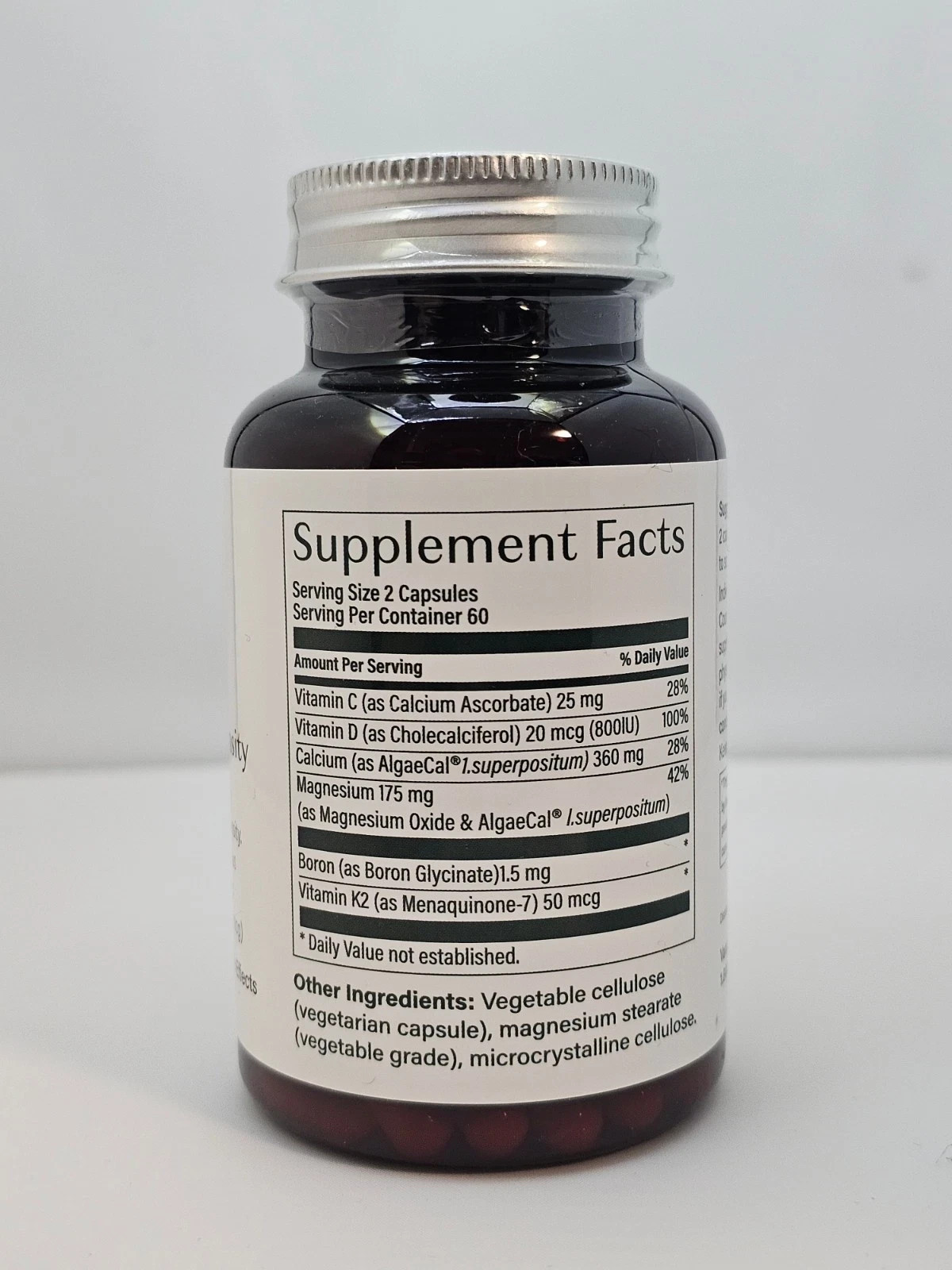 Pack of 5 AlgaeCal Plus Stronger Bones Dietary Supplement Algae Cal 120Ct