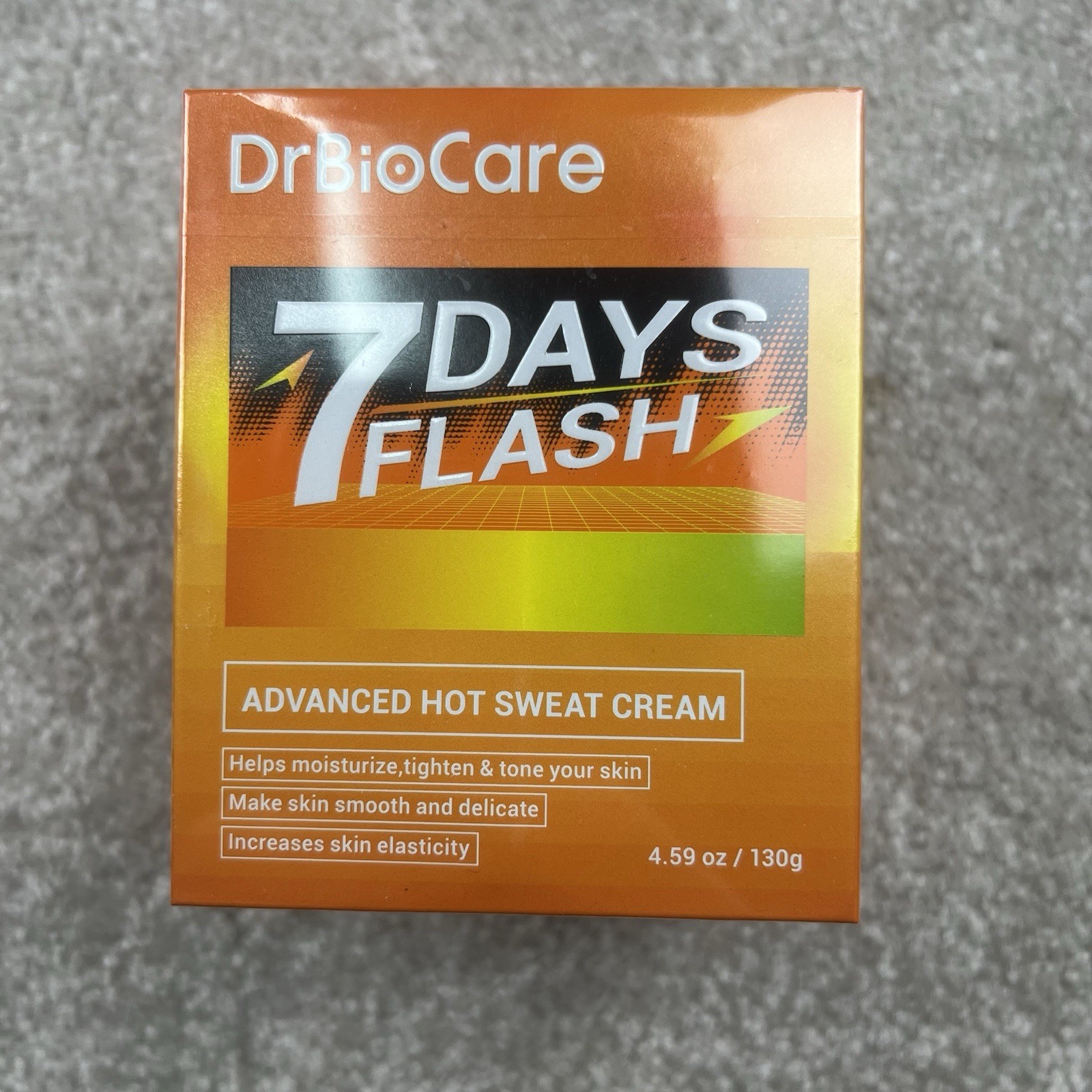 Dr BioCare 7 Day Flash Advanced Hot Sweat Cream 4.59 oz / 130g