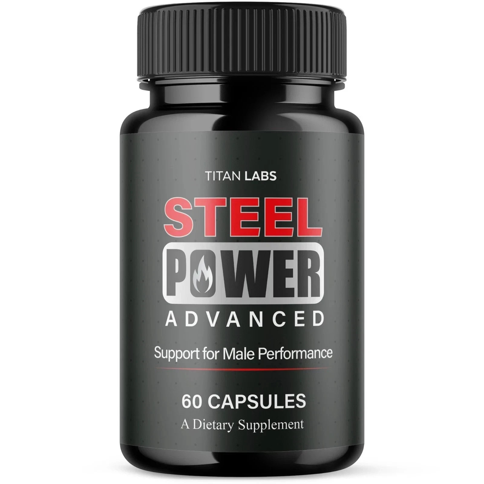 Steel Power Advanced Male Health Support Supplement SteelPower | 1 Pack