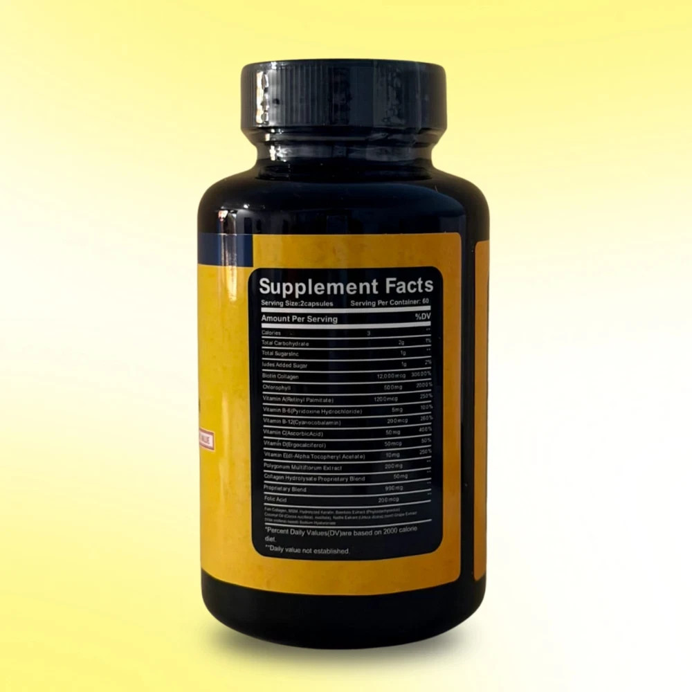 Biotin 500mcg Maximum Strength Hair Skin Nails Energy Support 120 Softgels
