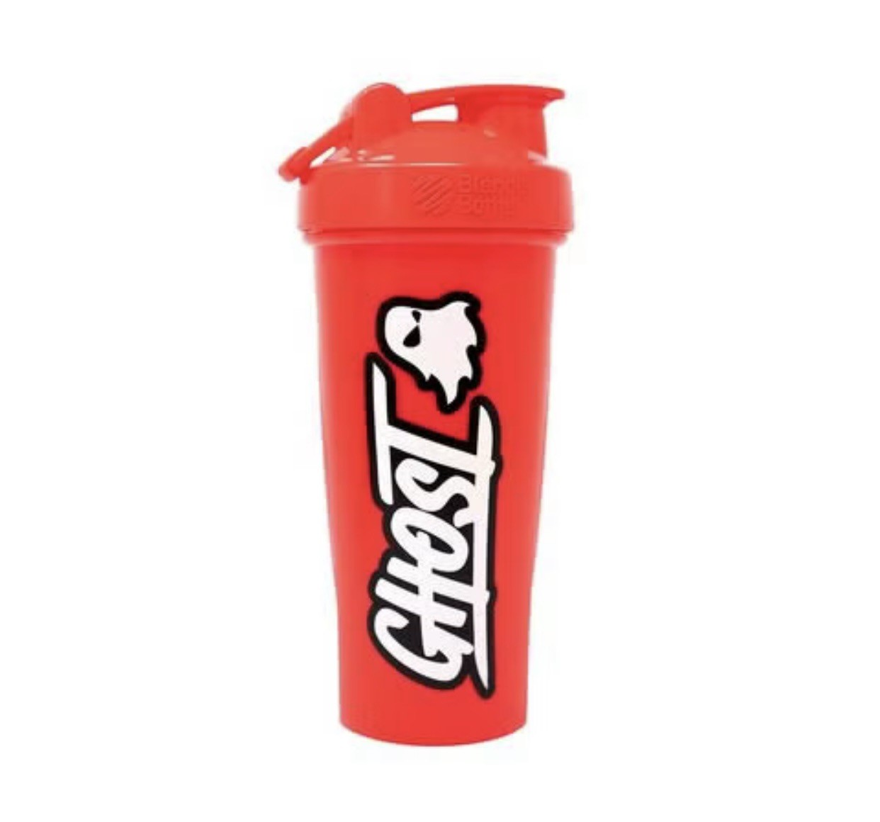 NEW – Ghost Lifestyle Blender Bottle 28 oz Shaker Cup Red/white logo “infrared”