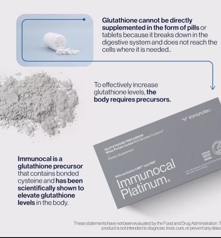 Immunocal Platinum Precursor by Immunotec. Exp. 2026/2027 FAST FREE SHIPPING‼️‼️