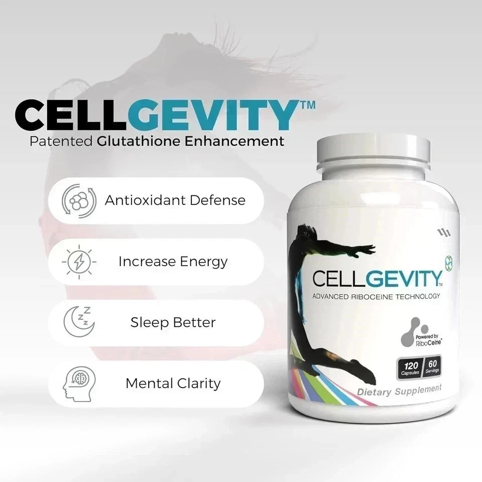 Cellgevity, Advanced Riboceine Technology, 120 Vegetable Capsules,FREE SHIPPING