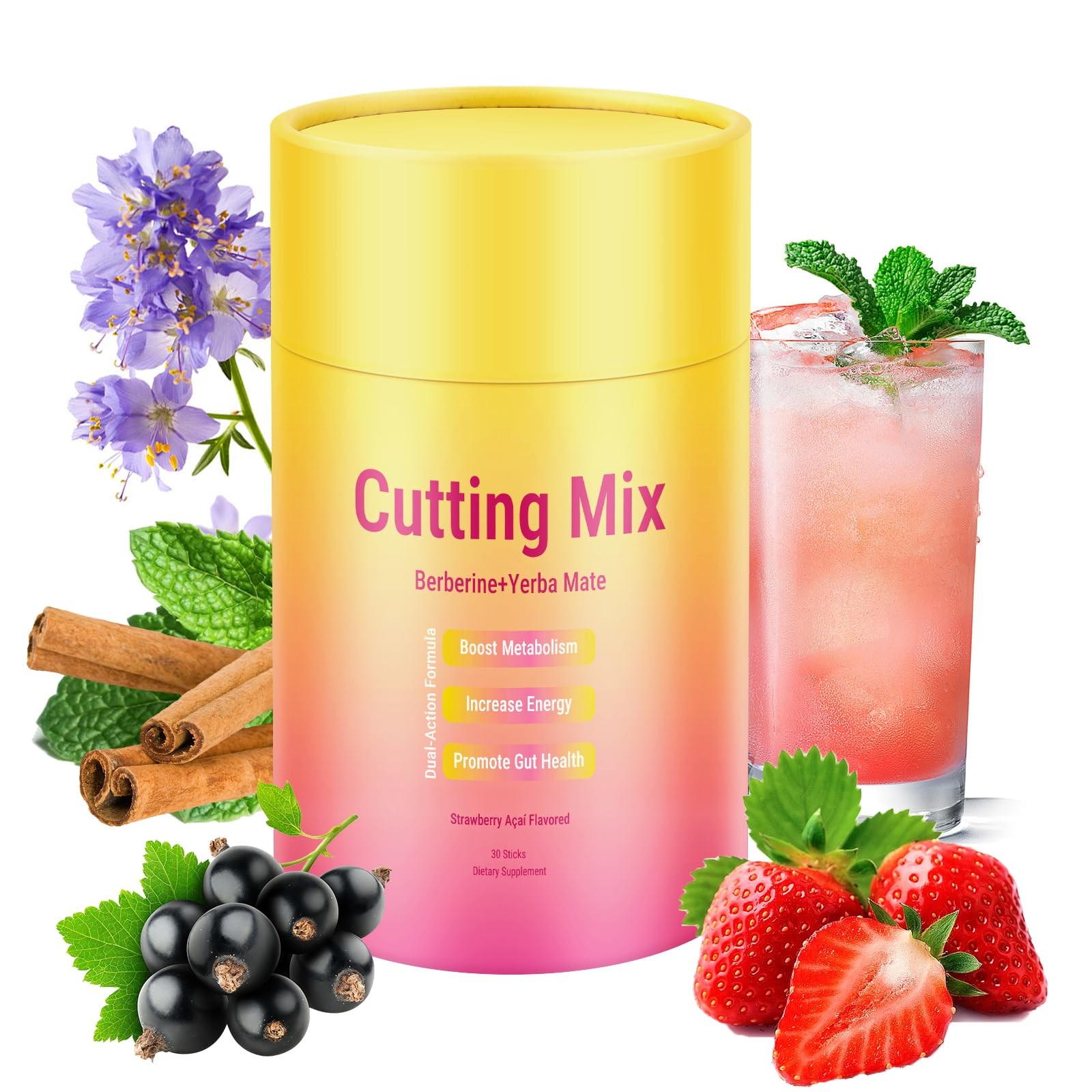 Garlicoccc Cutting Mix Drink Powder– Supports Satiety 0.21 Ounce (Pack of 30)