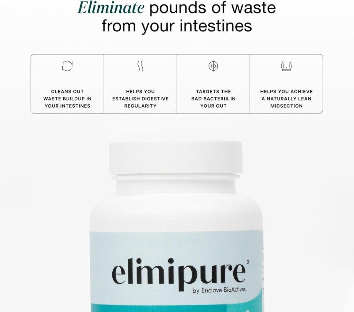 Gut Cleanse Restore hot Supplement Natural Effective Morning Stools Restore Gut