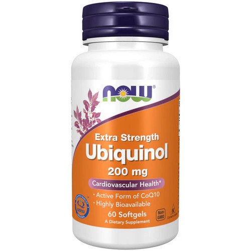 Ubiquinol Extra Strength 60 Softgels 200 mg