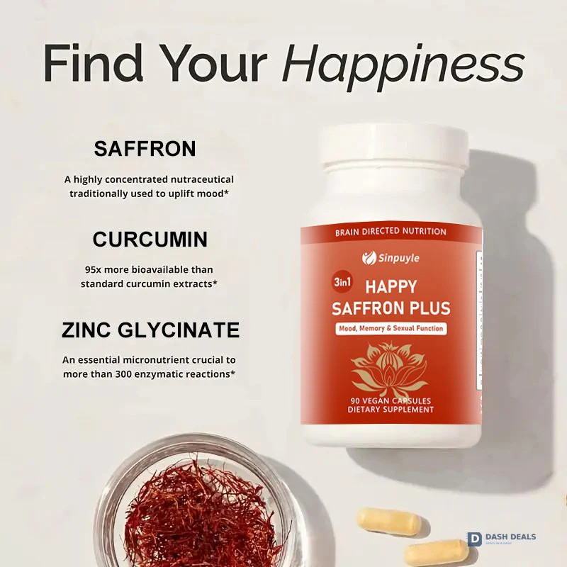 Saffron Supplements With Saffron Flower Extract – Saffron, Supplements, With