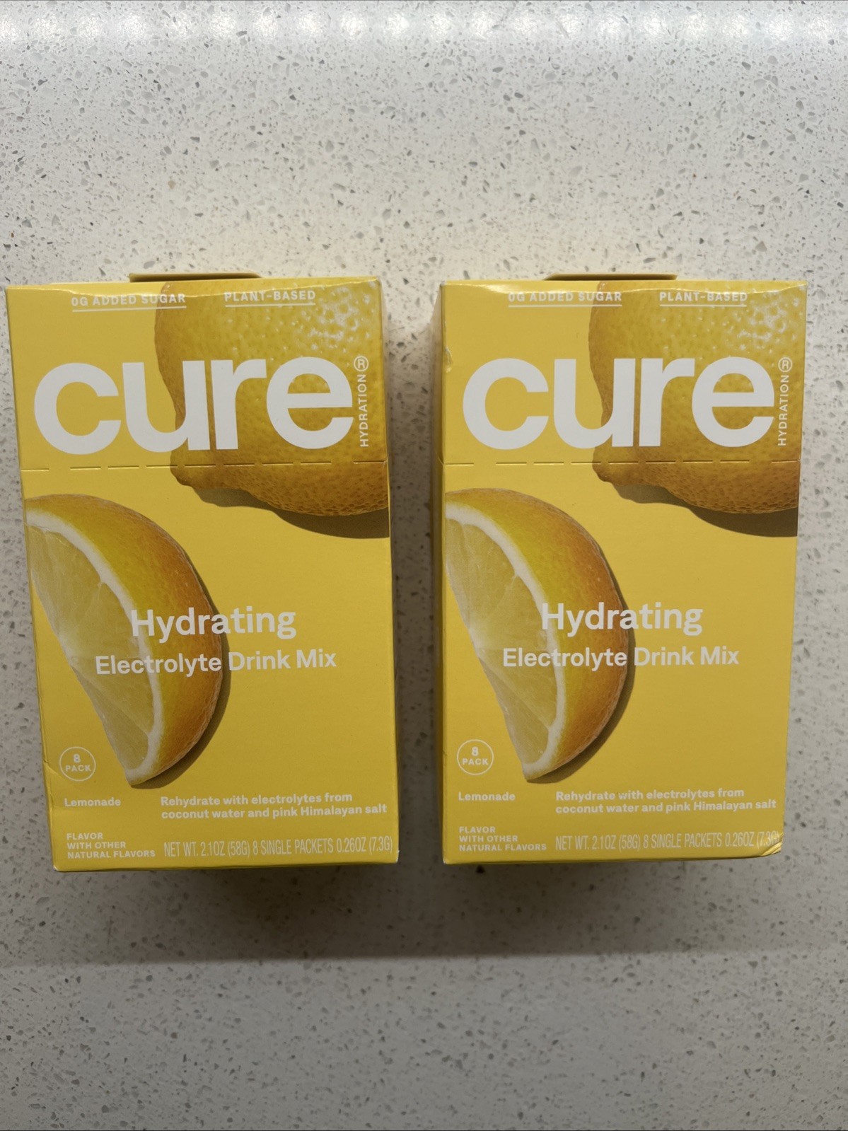 2 Cure Hydrating Electrolyte Mix For Dehydration Relief Lemonade 8/2025