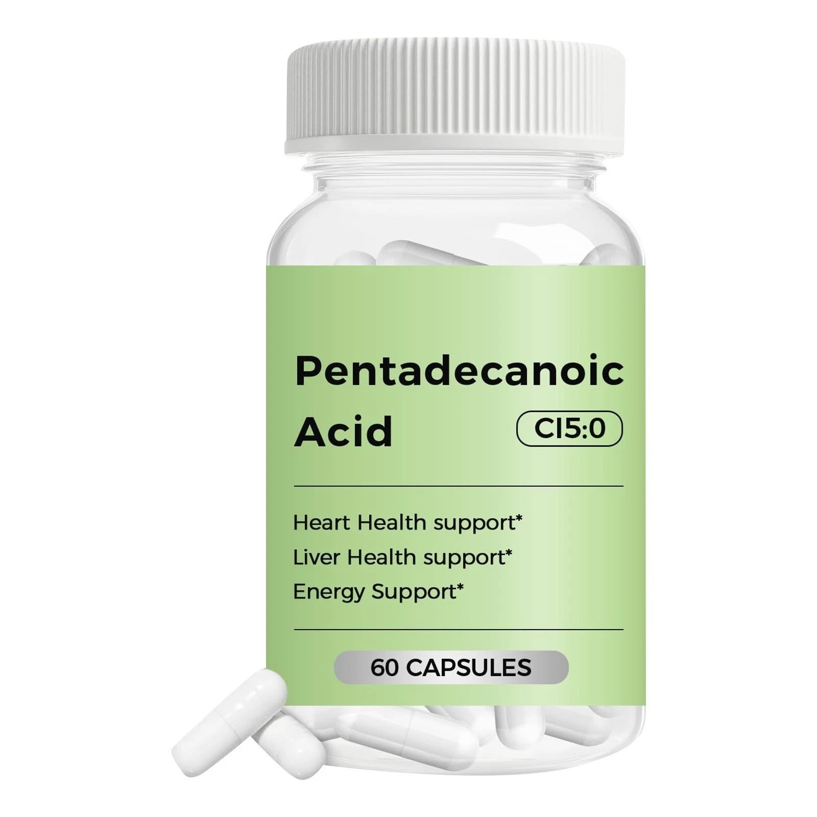 Pentadecanoic Supplement, C15 Acid, High Sheep Altitude Milk |60 Capsules 1|3 PC