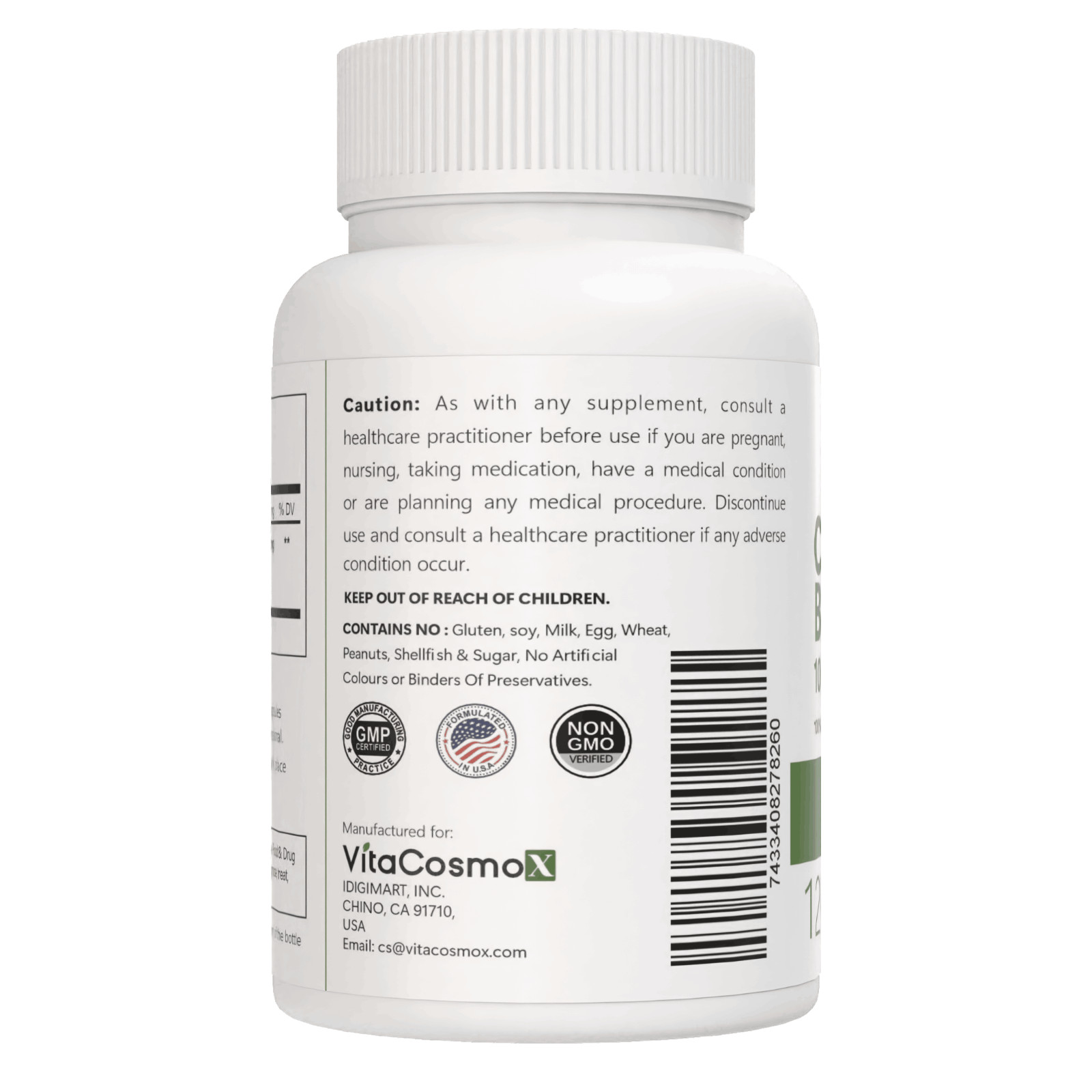 ULTRA CISSUS QUADRANGULARIS 8000 MG POST-WORKOUT WEIGHT LOSS SUPPLEMENT 120 CAPS