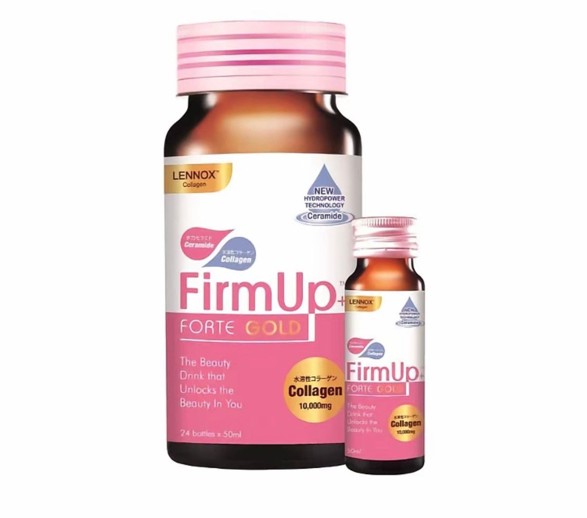 NEW ORIGINAL Lennox Firm Up Plus Forte Gold (50ml x 24’s)