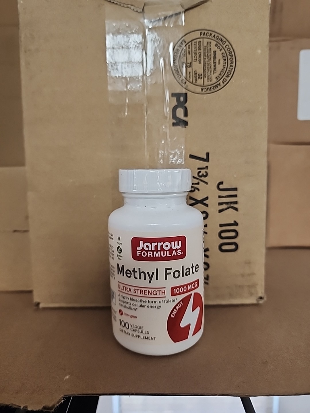 Methyl Folate, Ultra Strength, 1,000 mcg, 100 Veggie Capsules