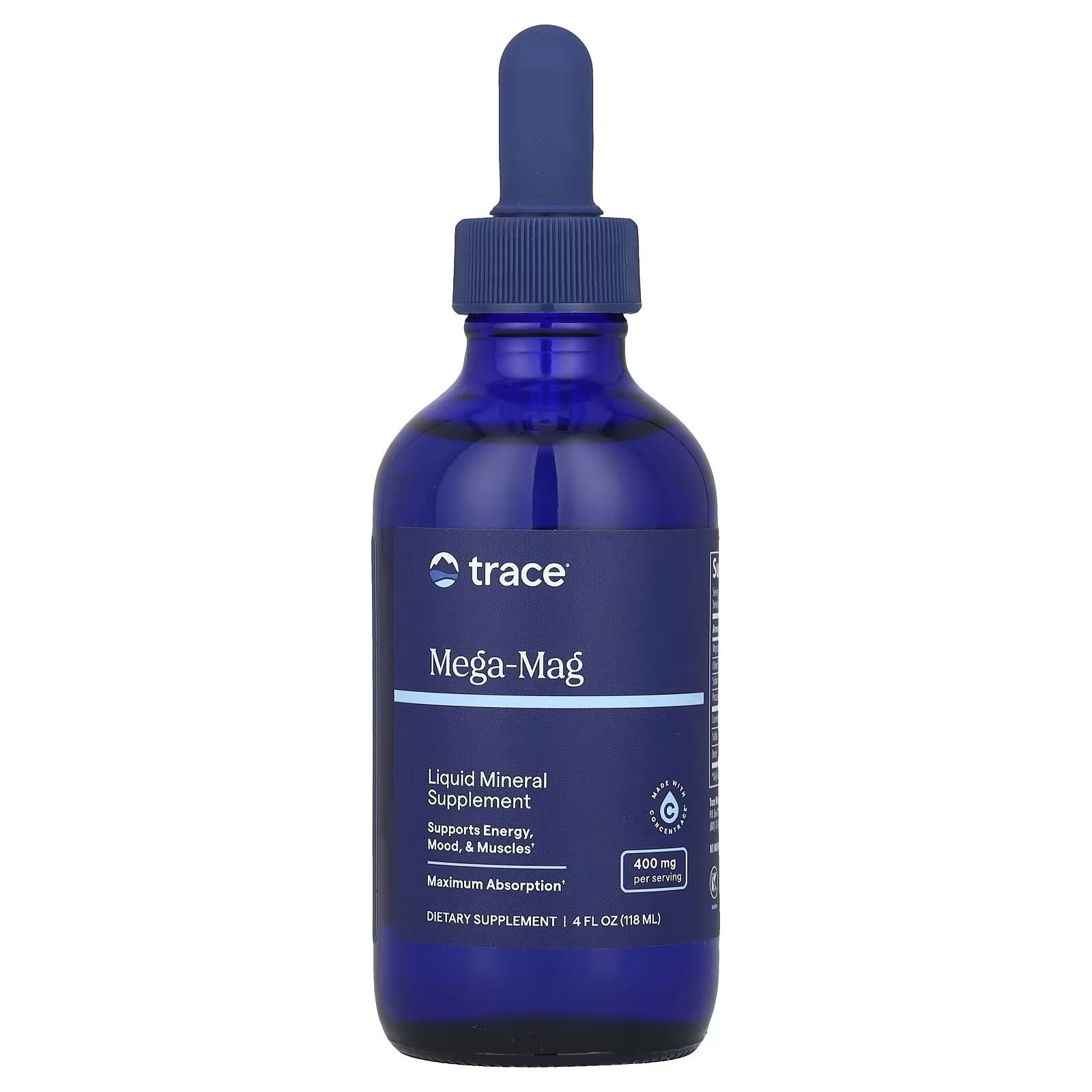 2 X Trace, Mega-Mag, 400 mg, 118 ml (4 fl oz)-worldwide