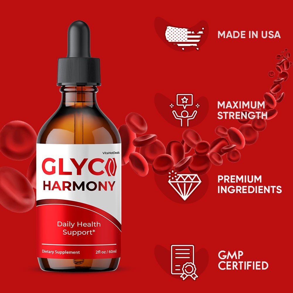 Glyco Harmony Drops, Max Strength, GlycoHarmony Liquid Supplement (10 pack)