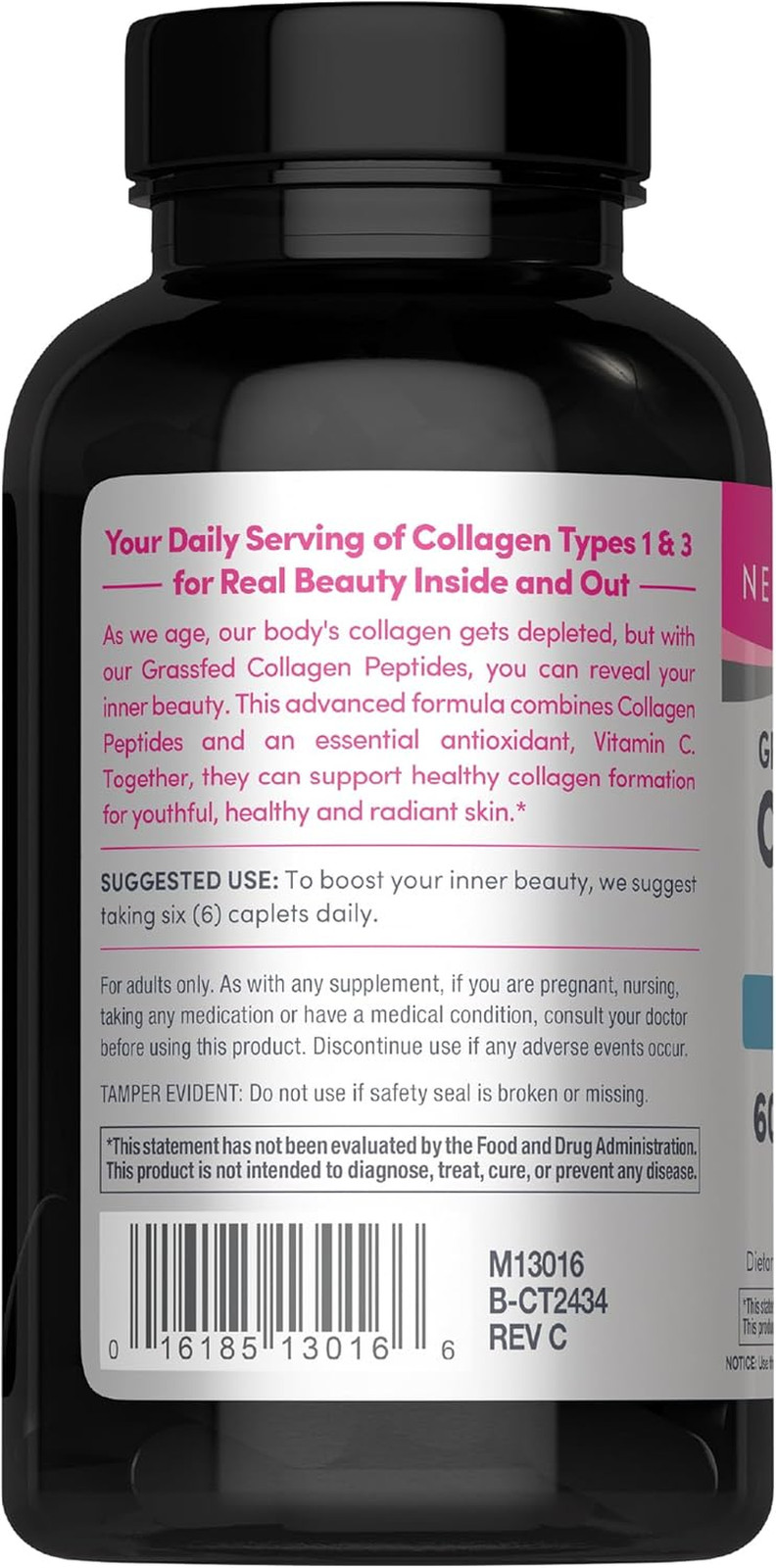 Neocell Collagen Peptides Pills | 360 Caplets | with Vitamin C | Supplement for