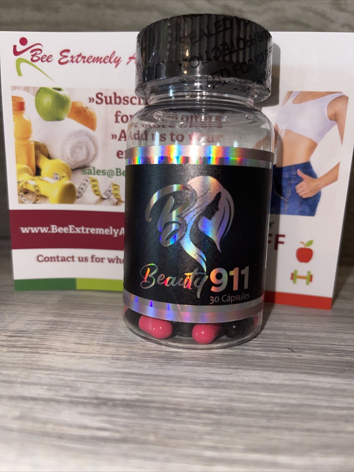 2 bottles Beauty 911 Weight Loss Tummy Tuck Mana Infinity Capsules
