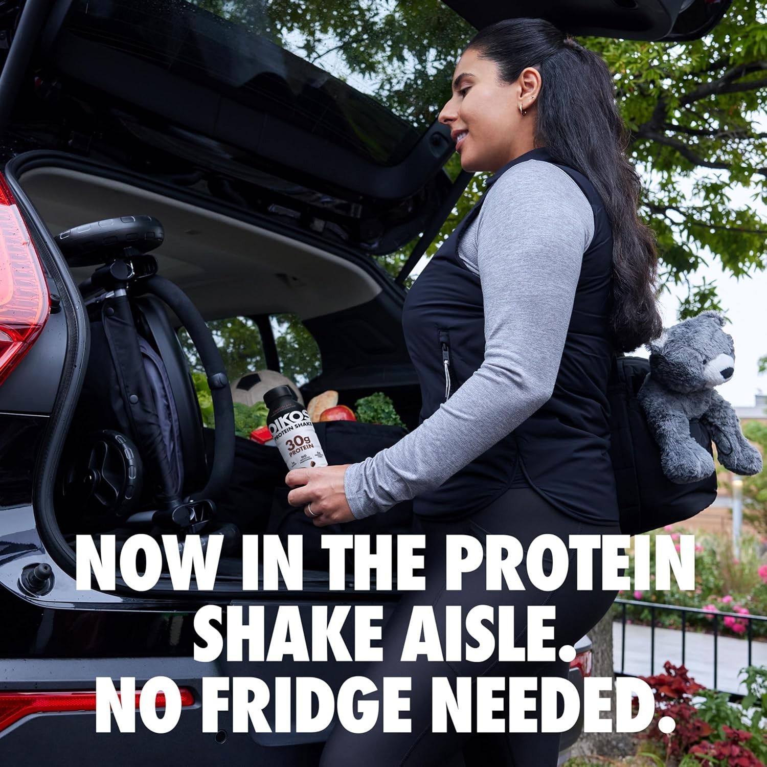 Oikos Protein Shake, Chocolate, 30g Protein, Ready to Drink, 12 fl oz, 12 count*