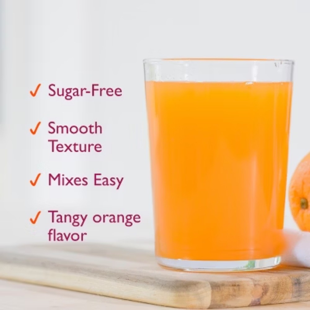 Metamucil Psyllium Fiber Supplement Sugar Free Powder – Orange