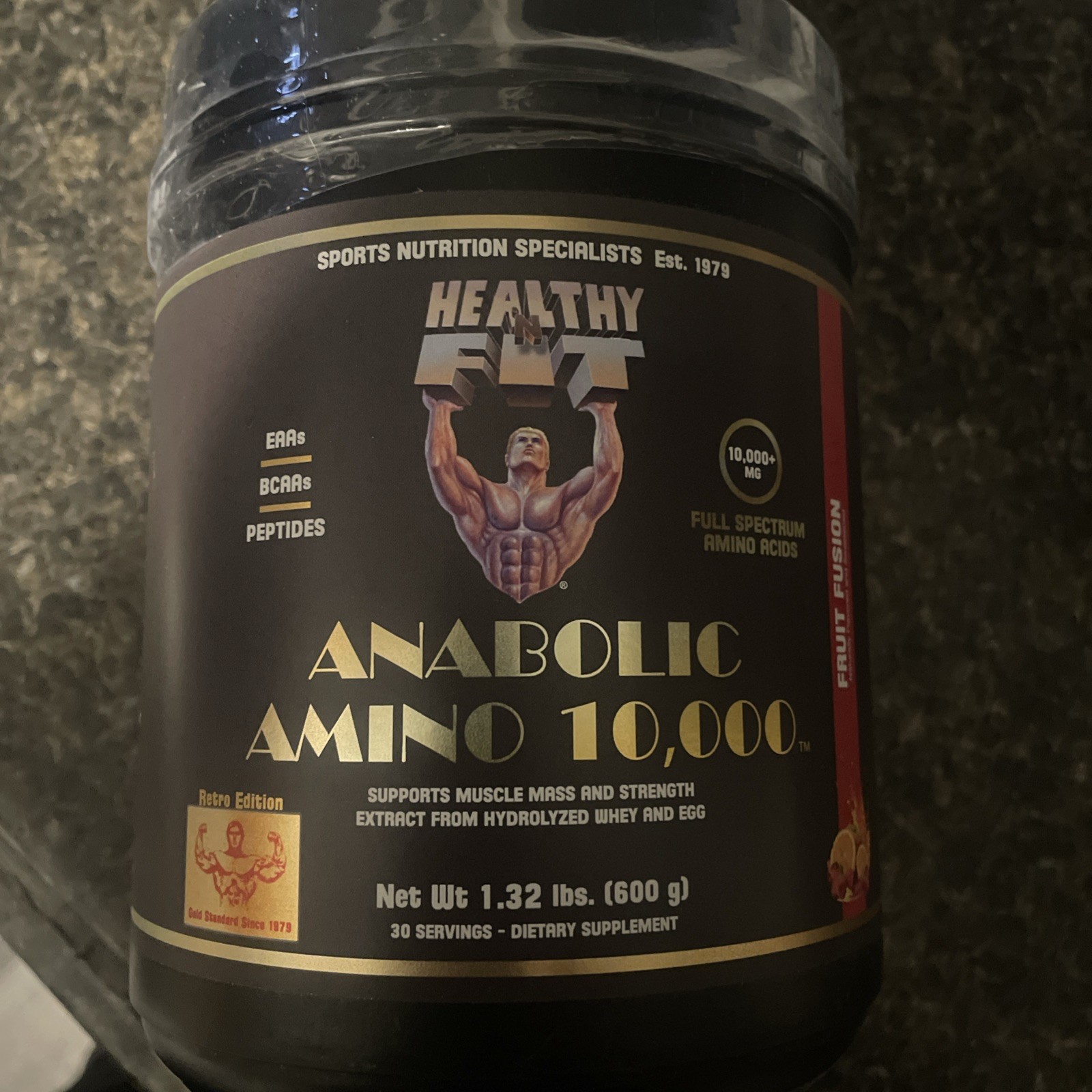 Healthy N Fit – Anabolic Amino 10,000 POWDER- Fruit Fusion, Best Aminos Period!