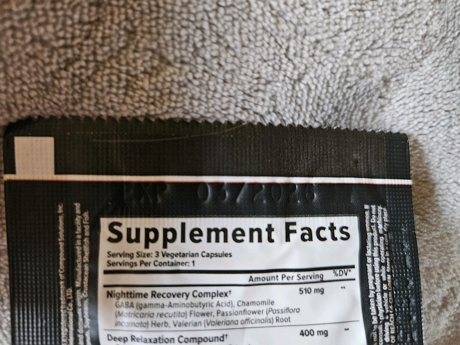 LOT of 2–INNOSUPPS CLA 1000 exp. 02/2027