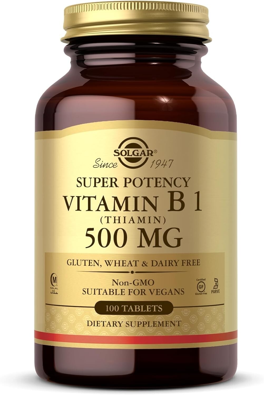 Solgar Vitamin B1 (Thiamin) – 100 Tablets 2 pack