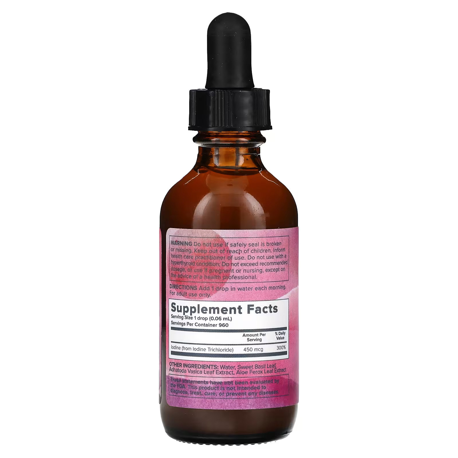 2 X Heritage Store, Atomidine, 450 mcg, 2 fl oz (59 ml)-worldwide