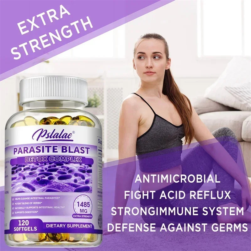 Parasite Blast 120pcs – Eliminate Parasites, Cleans Colon, Digestive Health