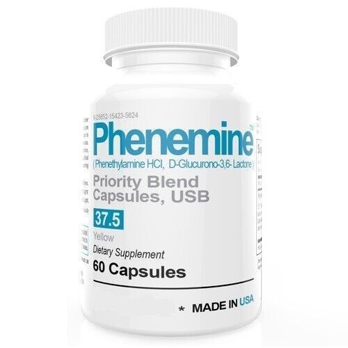 1 Bottle Phen 37.5 Strong fat burner weight loss capsules