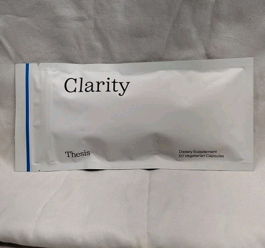 Thesis Clarity Nootropic Refill Packs 50 Vegetarian Capsules 01/2027