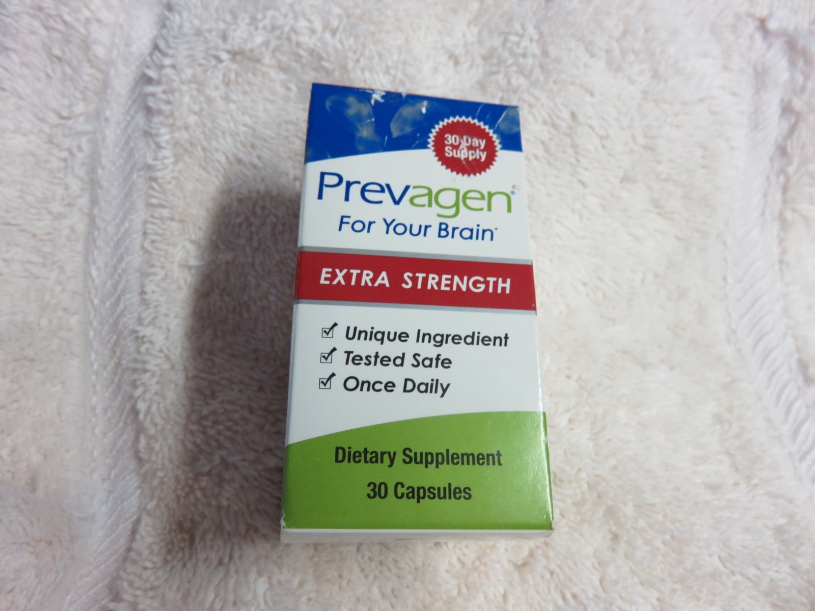 PREVAGEN 30 CAPSULES FOR YOUR BRAIN EXTRA STRENGTH NEW FREE SHIPPING