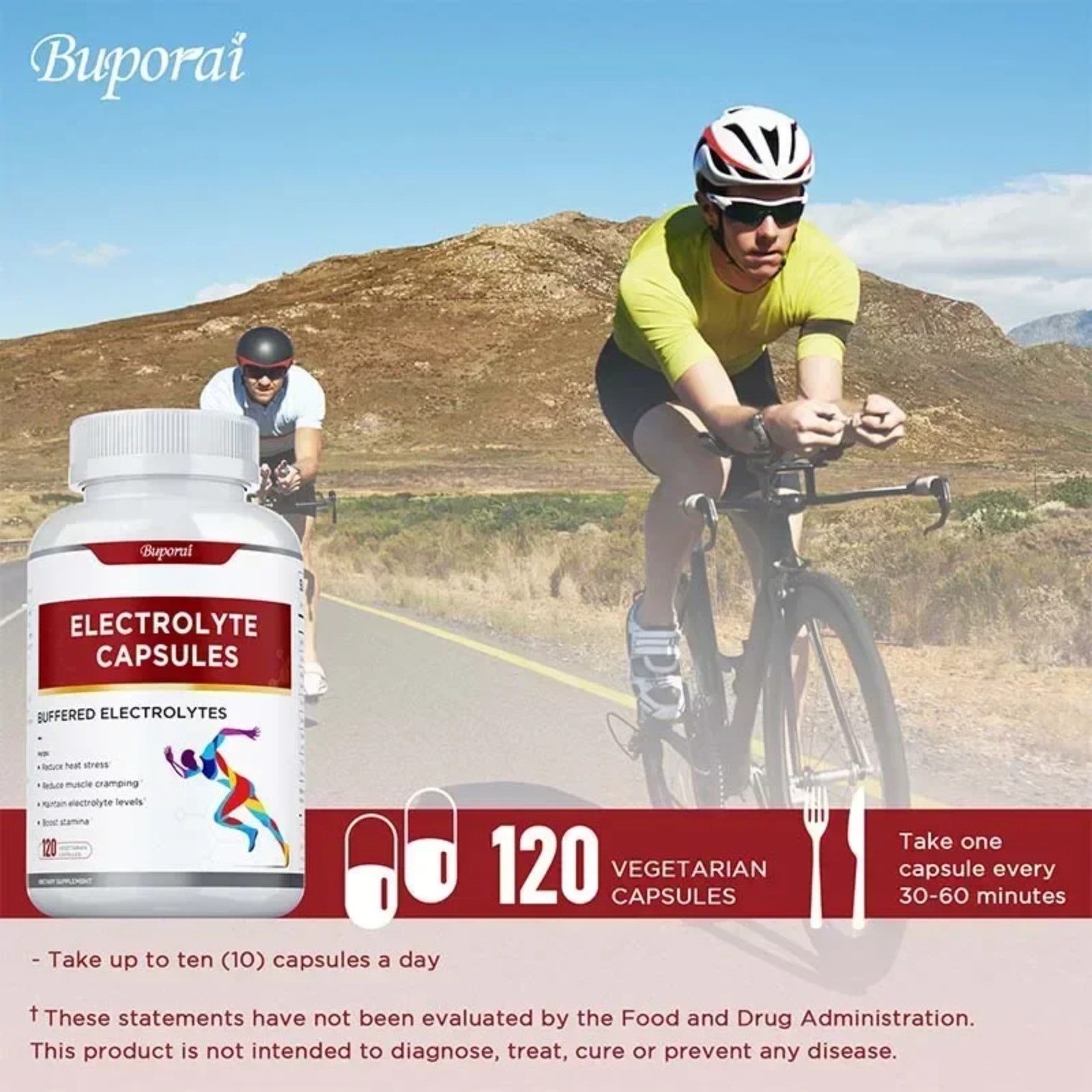 Electrolyte 120pcs – Boost Endurance Muscle Recovery, Reduce Heat Stress