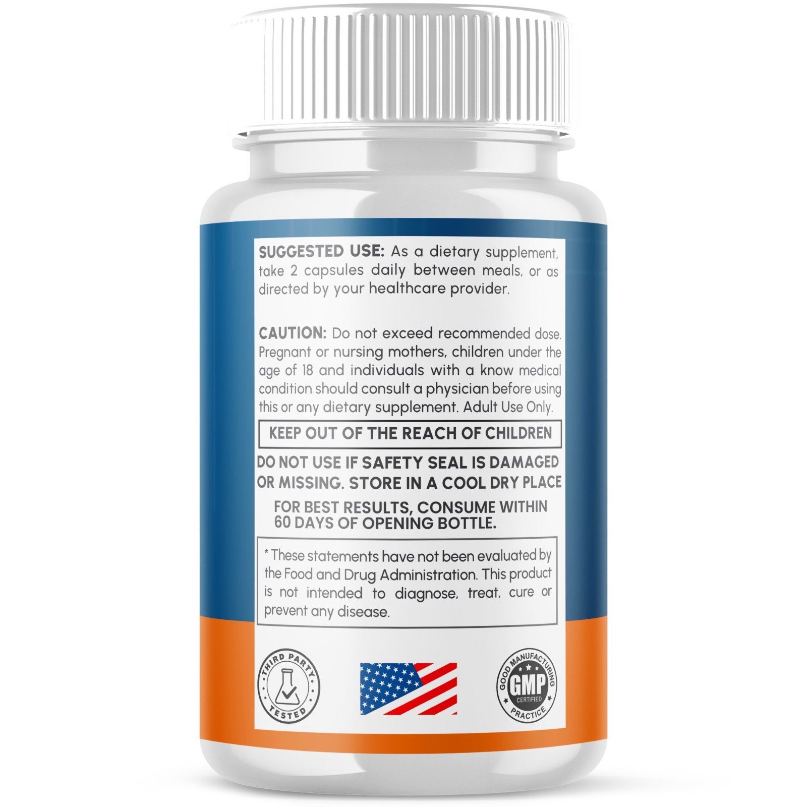 (5 Pack) Neuro Salt Nootropic All Natural Brain Supplement NeuroSalt 300 Capsule