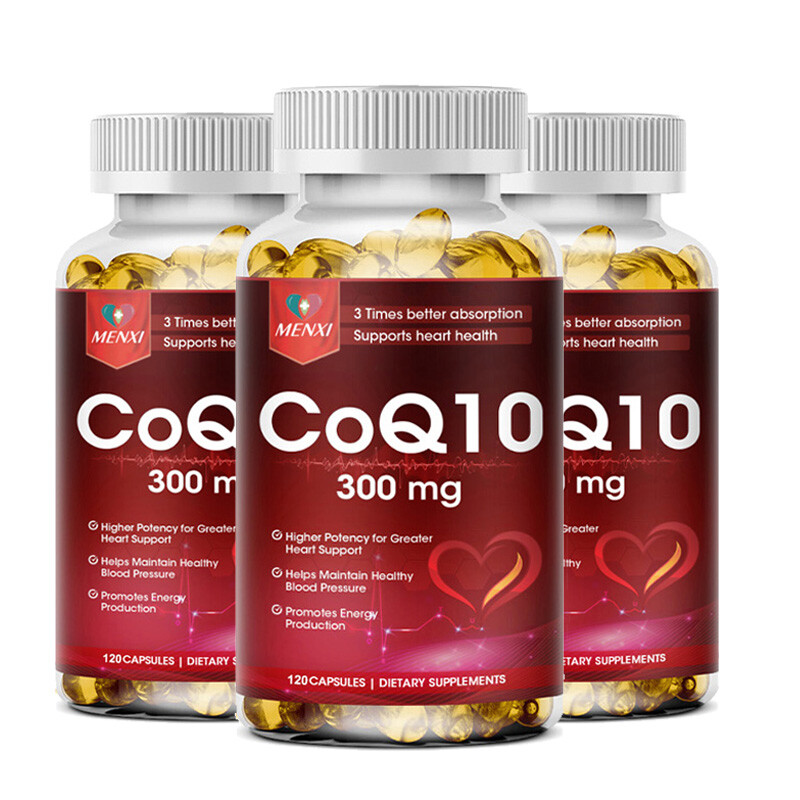 Coenzyme Q-10 300mg Antioxidant, Heart Health Support, Increase Energy & Stamina