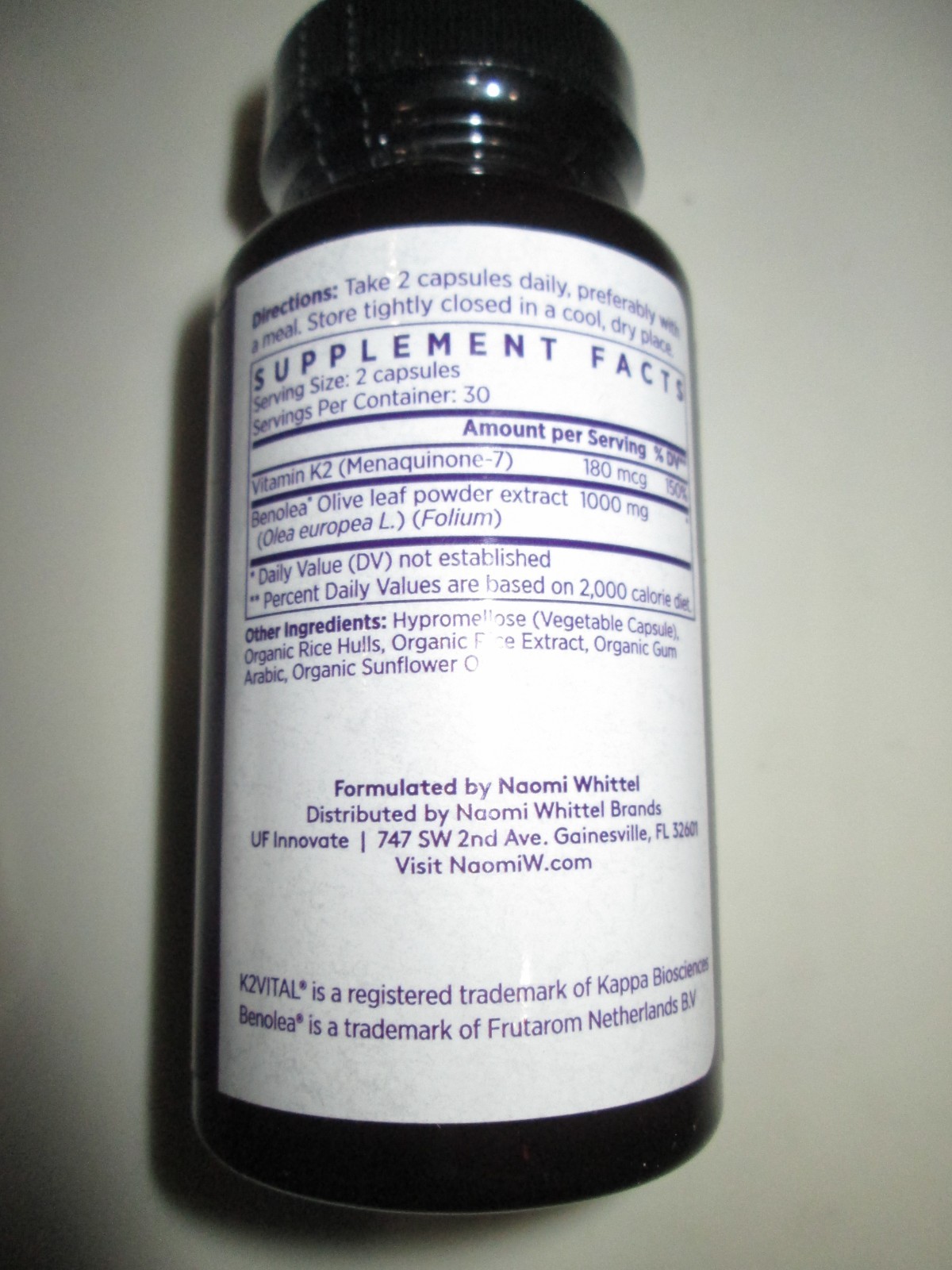 New Unopend NAOMI Whittel BP ADVANCED 60 Caps Dietary Supplement