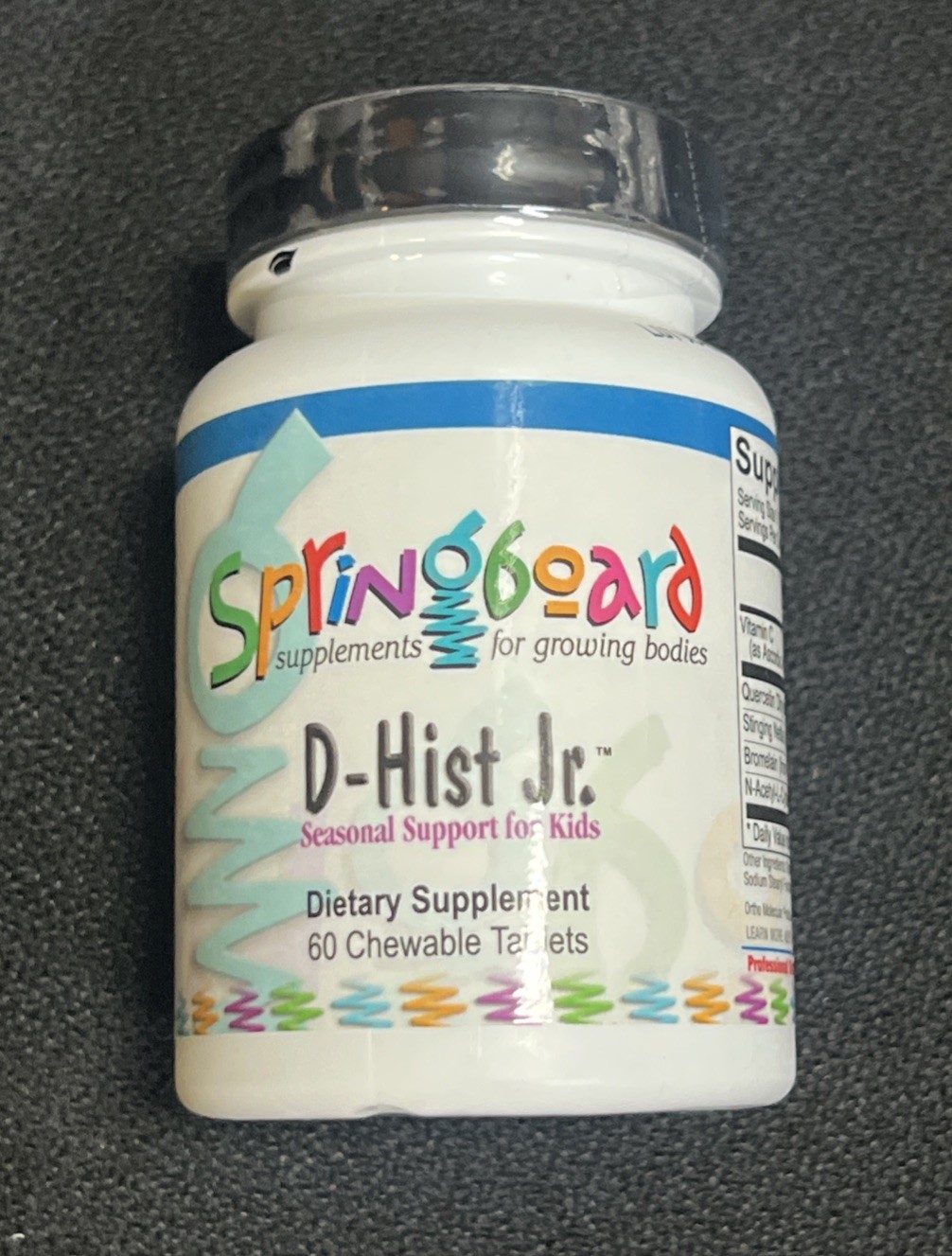 D-Hist Jr Springboard seasonal Support For Kids , 60 Tablets , exp : 09/2026